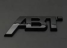 Distintivo ABT nero lucido