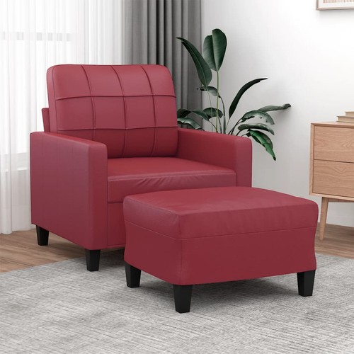 Sofa chair with - with, footstool