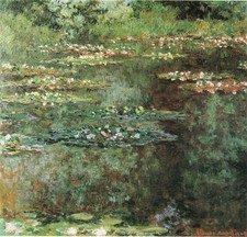 Monet-Acqua-Gigli A1-A4 Poster