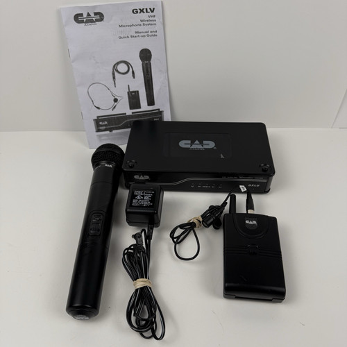 Cad audio gxl vhf - cad, sistema