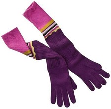 Guanti Lunghi Missoni per Target Donna Pointelle Zigzag Passione