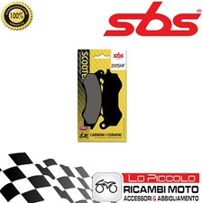 Pastiglie freno anteriore sbs - pastiglie,