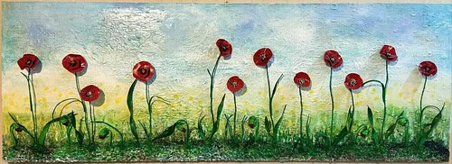 Campo papaveri quadro - campo,