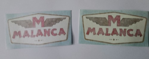 Coppia decalcomanie malanca - coppia,