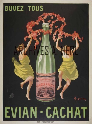 Evian cachet anni 1910 acqua - anni,