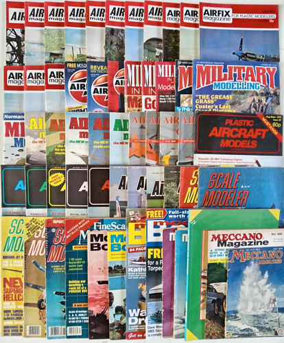 Various modelling magazines - various,