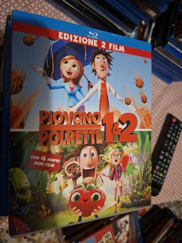 Blu ray piovono polpette - piovono, 1&2