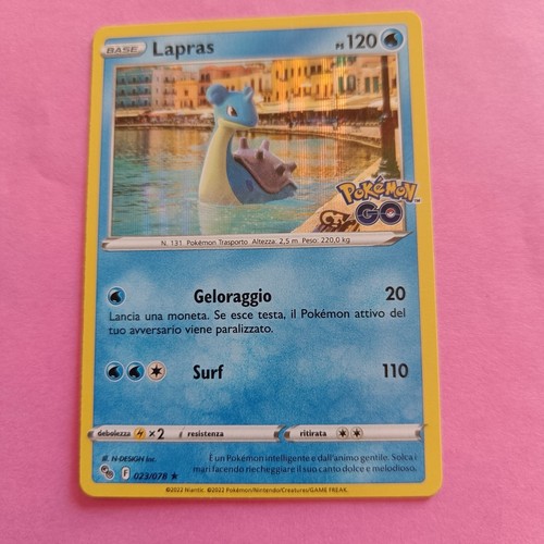 Pokemon 023 078 - lapras, rara