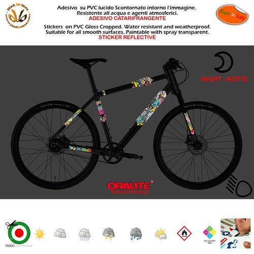 Kit adesivi riflettente - , telaio