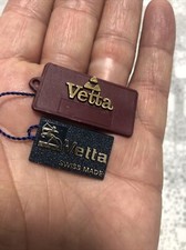 VETTA  Tag Etichetta Targhetta Originale per Orologio Cinturino VETTA SWISS MADE