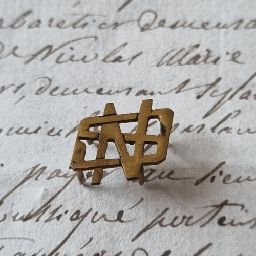 Monogramma lettere ottone - monogramma,
