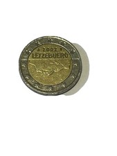 Moneta rara 2 Euro Letzebuerg 2002 Moneta molto Rara 