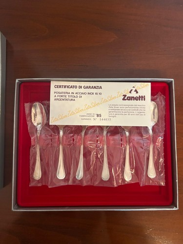 Cucchiaini argentati zanetti - cucchiaini,