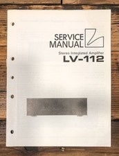 Luxman LV-112 Amplificatore