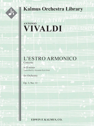Estro armonico n - op., 11