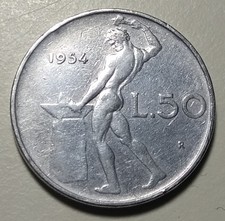 Vendo 50 Lire Dio Vulcano Del