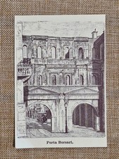 Verona nell'800 Porta Borsari