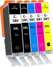 KIT 5 CARTUCCE XXL PER CANON PIXMA TR7550 TR8550 TS6150 TS6151 TS6250 TS6251