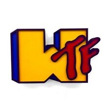 DENIAL - WTF - Laser Cut Edition - Numbered, Signed  STREET ART / POP ART