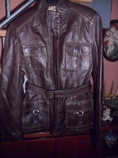 GIUBBOTTO DONNA IN VERA PELLE TAGLIA 42 ( LISTINO € 400 )