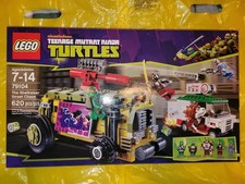 LEGO TMNT 79104 The Shellraiser Street Chase sigillato 620 pezzi base treno!