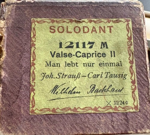 Wilhelm backhaus suona - wilhelm,