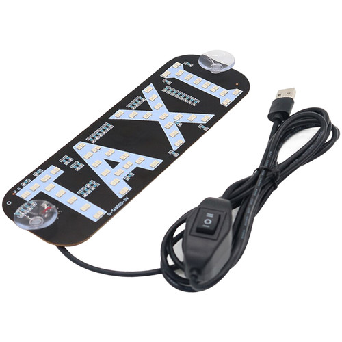 Luce insegna taxi usb - luce,
