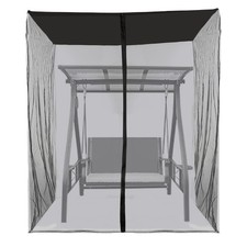 Sedia a dondolo da esterno rete resistente all'acqua patio seduta rete tettoia copertura DIUQ