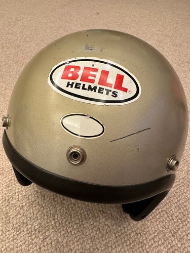 Casco moto epoca bell - bell, nero