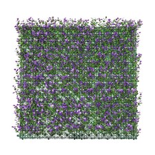 Copertura Foglia Buxus Viola Artificiale Schienale Recinzione Privacy Schermo Casa D��cor Siepe