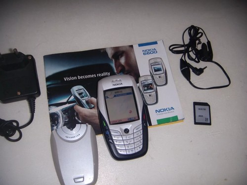 Nokia 6600 silver edition 2003 - silver,