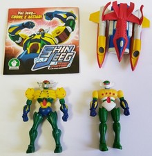 Shin Jeeg Robot d'Acciaio Lotto 3 PVC Figures Jeeg Shin Big Shooter