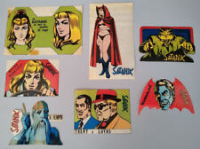 SATANIK MAGNUS LOTTO 7 RARISSIMI ADESIVI ORIGINALI OTTIMI SENZA FUSTELLA