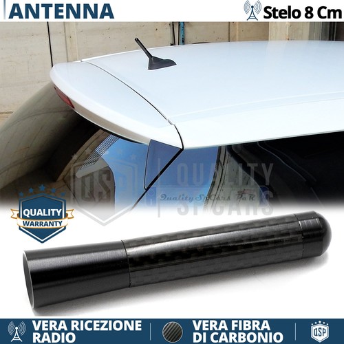 Antenna corta 8cm fibra - corta,