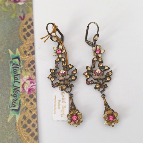 Orecchini michal negrin lunghi - orecchini,