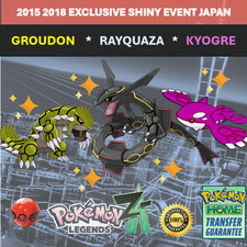 ✨SHINY RAYQUAZA GROUDON