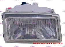 COPPIA FARI FANALE PROIETTORE DX+SX REG.MANUALE FIAT UNO DAL 1989 AL 1994