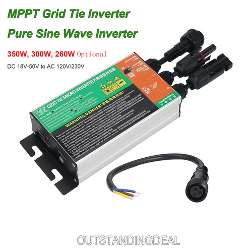 Gmi260w 350w micro inverter - gmi260w-350w,