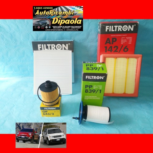 Kit tagliando fiat 500x jeep - fiat,