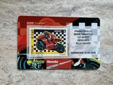 2008 TESSERA FILATELICA Le Moto Ducati  Campione Del Mondo MotoGP