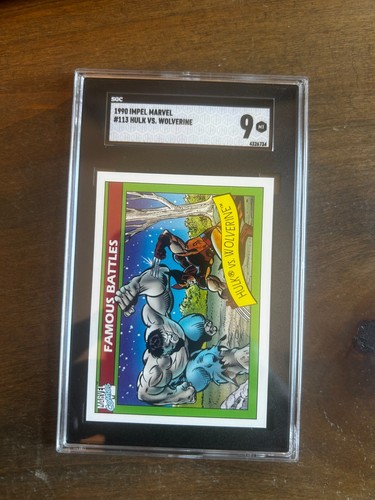 1990 marvel universe hulk - marvel,