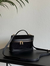 borsa In Pelle Scamosciata 
