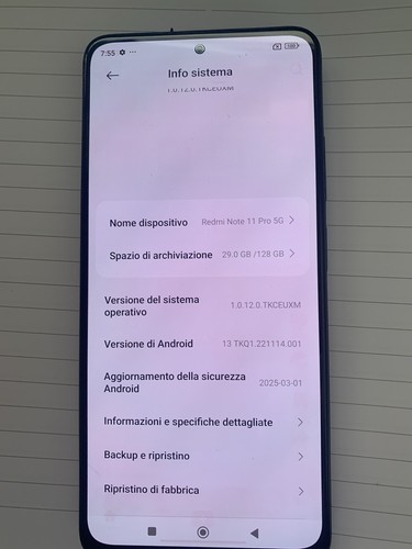 Xiaomi redmi note pro 5g - xiaomi, 11