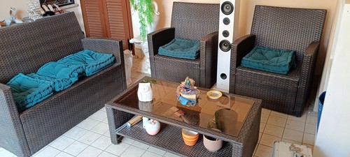 Set salotto giardino due - set,