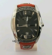 OROLOGIO donna CHRONOTECH VIP CT.7813M/03S BRILLANTINI PRISMA CASS ACCIAIO NUOVO