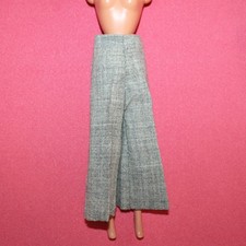 Pantalon gris vintage pour