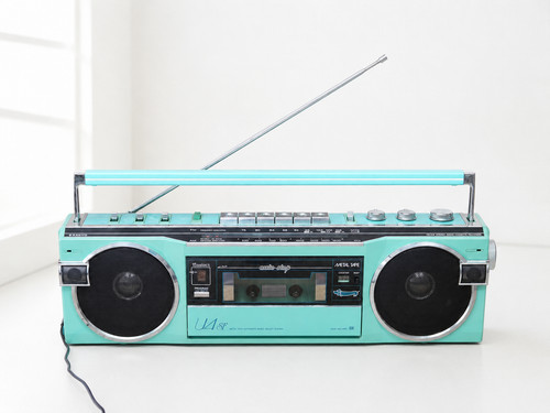 Sanyo u4sf vintage - vintage, boombox