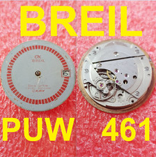 breil sea turtle okay automatic cal. puw 461 dial 29,5 mm movement watch vintage