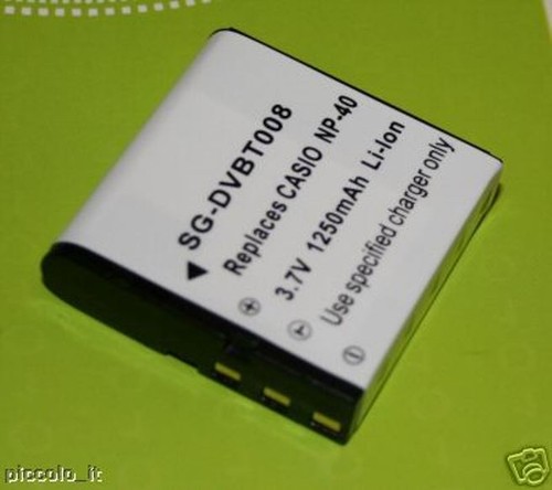 Batteria ricambio casio - batteria, np40