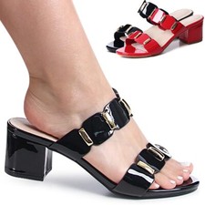 Scarpe Donna Vernice Sandali